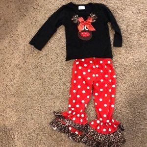 🌟9-12m boutique Christmas outfit🌟
